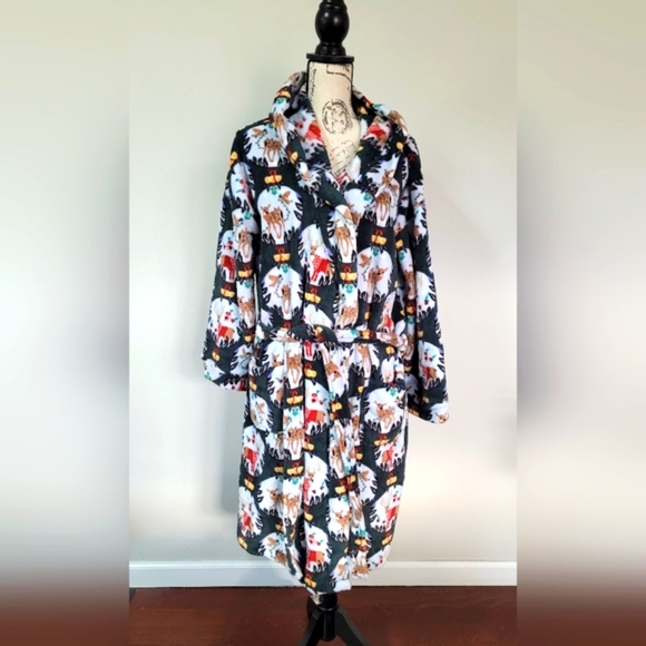 Vera Bradley Intimates & Sleepwear Vera Bradley Fleece Short Robe
